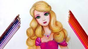 Pin On How To Draw Barbie Kids Drawing