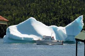 Man Films Iceberg Collapsing In Newfoundland