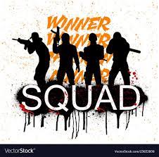 A Squad Of 4 Players Silhouettes Of 4 People In Uniform Vector Illustration Squad Download A Fr Gaming Wallpapers Gaming Wallpapers Hd Game Wallpaper Iphone