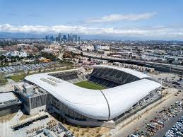 Banc Of California Stadium Completed In Exposition Park Stadium Stadium Architecture Soccer Stadium