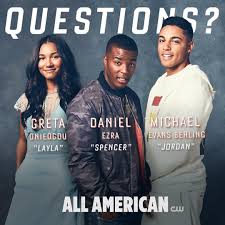 All american is an american television drama series, created by april blair that premiered on the cw on october 10, 2018. 25 All American Ideas American American Tv Show Jordan Baker