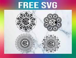 Download Free Mandala Monogram Svg