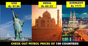 The usage and pricing of gasoline (or petrol) results from factors such as crude oil prices, processing and distribution costs, local demand, the strength of local currencies, local taxation. Petrol Prices Of 100 Countries Around The World Check Out Where India Stands Rvcj Media
