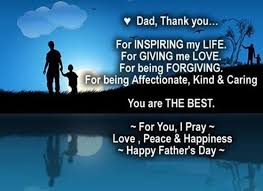 Father's day can become a lot more special for the father if the mother of his kids also wishes him. Happy Fathers Day Messages From Daughter Son Wife Card Text Messages Greetings For Dad Husband