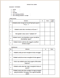Kerjasama anda melengkapkan borang soal selidik ini didahulukan dengan ucapan ribuan terima kasih. Contoh Soalan Soal Selidik Berkaitan Pelancongan Th Tenderly L0ve