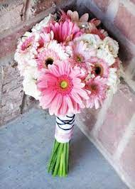 Wedding bouquets with roses and gerbera daisies. A4e1e8d2380c07fe0946400d7cb63de1 Jpg 236 330 Pink Wedding Flowers Wedding Bouquets Pink Orange Wedding Flowers