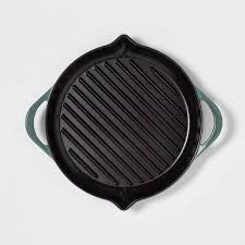 Cravings By Chrissy Teigen 11 3 X11 Enamel My Go To Grill Pan Green Grill Pan Chrissy Grilling