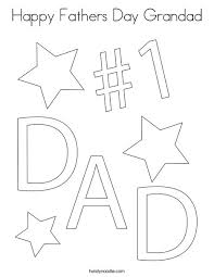 Printable cards is a free service to help users create beautiful cards for all. Happy Fathers Day Grandad Coloring Page Twisty Noodle