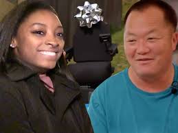 Simone Biles Surprises Olympics Teammate Suni Lee's Father W/ New Wheelchair