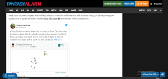May 22, 1989 in mccomb, mississippi, usa. Fantasy Baseball Spring Training Player Updates Latest News On Position Battles Injuries Stats More Sporting News Australia