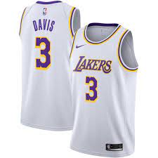 Shop new los angeles lakers apparel and official lakers nba champs gear at fanatics international. La Lakers Nike Association Swingman Jersey Anthony Davies Youth
