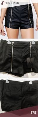 Unif Black Void Shorts Size 29uk Or 8us Unif Shorts