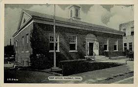 Old Pictures Of Waverly Tn Waverly Tennessee Tn 1950 Post Office Vintage Postcard Waverly Vintage Postcard Post Office