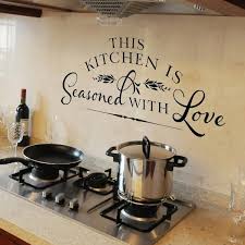 Walmart.com has been visited by 1m+ users in the past month Kitchen Wall Decal This Kitchen Is Seasoned With Love Vinyl Wall Decal Kitchen Wall Decals Kitchen Design Decor Kitchen Wall Decor