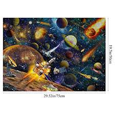 Jumbl puzzle board | 23 x 31 wooden jigsaw puzzle table w/ 4 drawers |puzzles up to 1,000 pieces. Jigsaw Puzzles For Adults 1000 Piece Puzzle For Adults 1000 Pieces Puzzle 1000 Pieces Planets In Space Jigsaw Puzzle Pricepulse