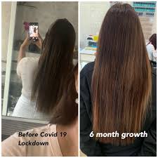 The american academy of dermatology says that hair grows about 1/2 inch per month on average. 6 Month Growth Only 3 3 5 Inches Any Advise For Faster Growth Longhair