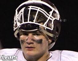 Wayne Hills OL Bence Polgar checks out Rutgers' first spring practice