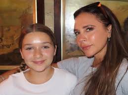 Victoria Beckham's daughter Harper enjoys girls' night out with Kim  Kardashian