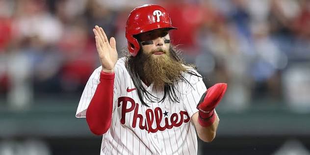 After that single, Brandon Marsh is now batting .438 to start the season