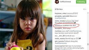 Berikut 10 potret transformasi steffi 1. Instagram Steffi Zamora Unggah Foto Masa Kecil Ariel Tatum Malah Tulis Komentar Ini Ada Apa Tribunstyle Com