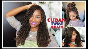 Tutorial Styling W Freetress Equal Cuban Twist Hair