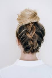Celebrity hairstylist and braid expert sarah potempa show you exactly how to braid hair, showcasing 10 braids you can diy yourself. Upside Down Braided Bun Amber Fillerup Clark