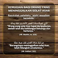 Meninggalkan shalat jum'at sudah menjadi hal biasa bagi sebagian orang. Ahmad Sanusi Husain Com Kerugian Besar Bagi Orang Meninggalkan Solat Asar