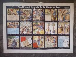 Bildtafeln dienen zur lehre und zur illustration. Schulwandtafel Geldubermittlung Durch Die Deutsche Post Bildtafel Fur Schulzimmer Nr 4 Herausgegeber Hauptverwaltung Fur Das Post Und Fernmeldewesen Des Vereinigten Wirtschaftgebietes Frankfurt Main By Bagel A Gut Masse 84 Cm X 60 Cm