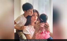 So, the couple welcomed their second child, a daughter, through surrogacy in february 2020. Shilpa Shetty Reveals Why She Flew Private To Bring Daughter Samisha Home