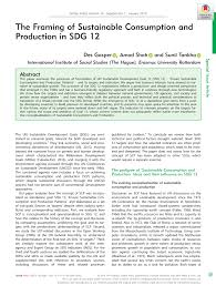 The un has defined 12 targets and 17 indicators for sdg 8. Pdf The Framing Of Sustainable Consumption And Production In Sdg 12