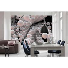 Komar Abstract 3d Spherical Wall Mural 8 880 The Home Depot In 2020 Decor Wall Murals Wall Wallpaper
