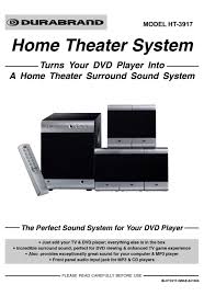 Durabrand Ht 3917 Owner S Manual Pdf Download Manualslib