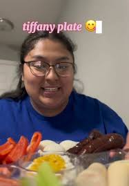 Tiffany Plate Burger