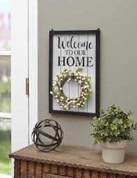 Make your house a home: Home Sign And Wreath Set For Fall And Holidays 4 Pc Interchangeable Walmart Com Walmart Com