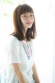 hira un ami 髪 ミディアム ヘアスタイリング ヘアスタイル