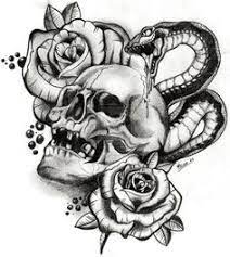 Dessin tete de mort stylé. Dessin Tete De Mort