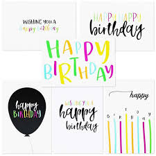 50 blank cards with envelopes and greeting cards stickers. 144 Count Birthday Cards With Envelopes Value Box Set Blank Inside 6 Colorful Designs Handwritten Style 4x6 Walmart Com Walmart Com