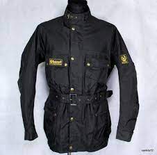 Belstaff Vintage Trialmaster Xl500 Waterproof Belted Jacket Size Xl 54 56 Belted Jacket Jackets Waxed Cotton Jacket