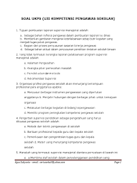 Soal uji kompetensi kepala sekolah dan kunci jawabannya. Soal Tes Dan Kunci Jawaban Akademik Pengawas Sekolah Jawabanku Id