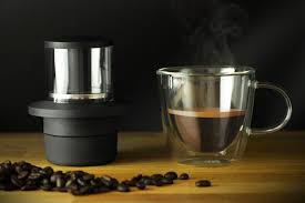 The Smallest Espresso Machine On The Market Only 100mm High Coffeejack Produces Coffee Sh Portable Espresso Maker Small Coffee Maker Portable Coffee Maker