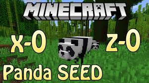 Bamboo can be planted on grass blocks, dirt, coarse dirt, rooted dirt, gravel, mycelium, podzol, sand, or red sand. Minecraft Pandas In Bamboo Forest At Spawn Minecraft Seeds