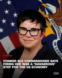 Erika McEntarfer says her abrupt firing by President Trump over  disappointing jobs report is a "dangerous step" for the US economy. Read  more: https://cnn.it/46tzq9X