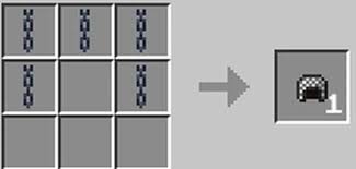 Individual pieces of course would require you to break an ingot into nuggets, so an individual. Craftable Chain Armor Minecraft Data Pack
