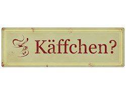 Metallschild Shabby Vintage Blechschild Kaffchen Geschenkefinden Jetzt Metallschilder Vintage Blechschilder Cafe Dekoration