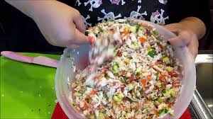 ceviche crab salad you