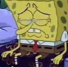 The Memes Archive Twitterissa Little Cat Crying With Buckets Of Love Sandy Cheeks Spongebob Flying Off Depressed Spongebob Sad Crying Meme