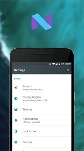 Las configuraciones rápidas más bajas siguen el estilo android p / q. N Ify For Android For Android Apk Download