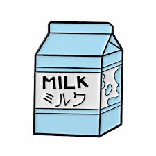 A mascot picture of almond milk cartoon character playing basketball. Japanese Milk Enamel Pin Kawaii Cute Cartoon Blue Original Milk Brooches Lapel Pin Denim Jeans Shirt Bag Cartoon Jewelry Brooches Aliexpress