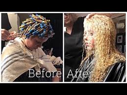 Try on hairstyles hair straightening how to color hair how to cut hair how to style hair perms hair braiding long hair styling short hair ponytails perming you hair is a big deal. I Got A Curly Perm Before And After Youtube