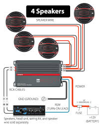 This is a whole house distributed audio wiring diagram showing amplification that is run through passive volume controls before continuing on to the speakers. Digital 4 Channel Mosfet Amplifier Xpr84d Dual Electronics Corporation